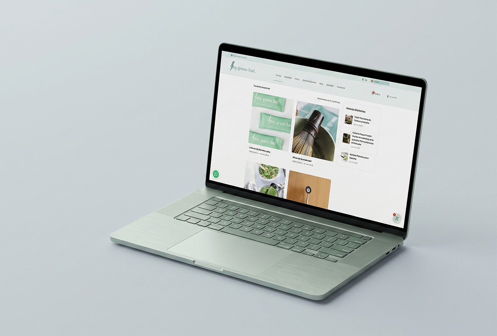 Diseño Web de MY GREEN FUEL