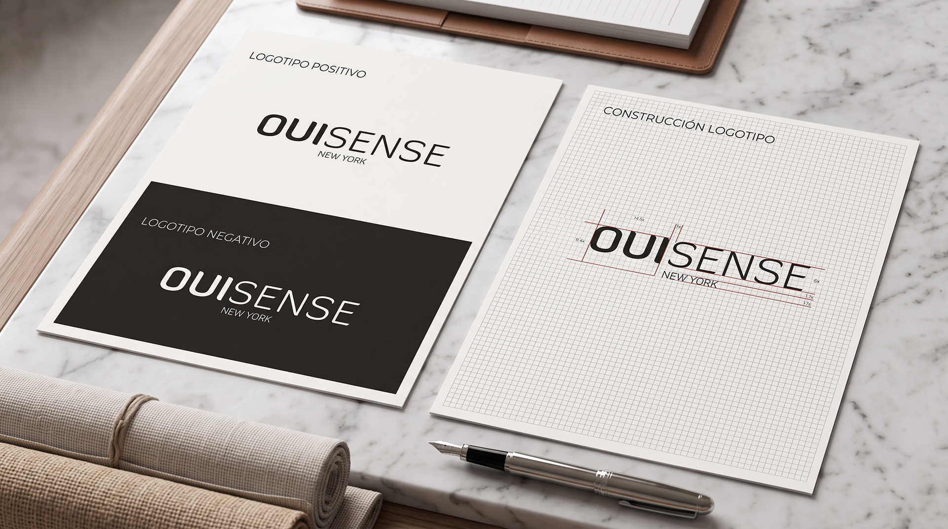 Ouisense New York Identidad Corporativa