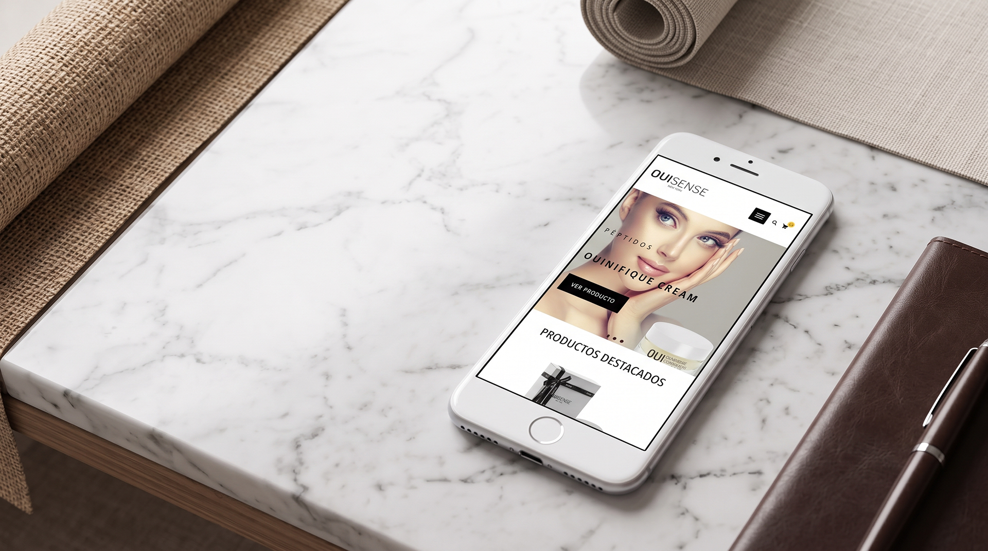 Ouisense New York Diseño Web Ecommerce