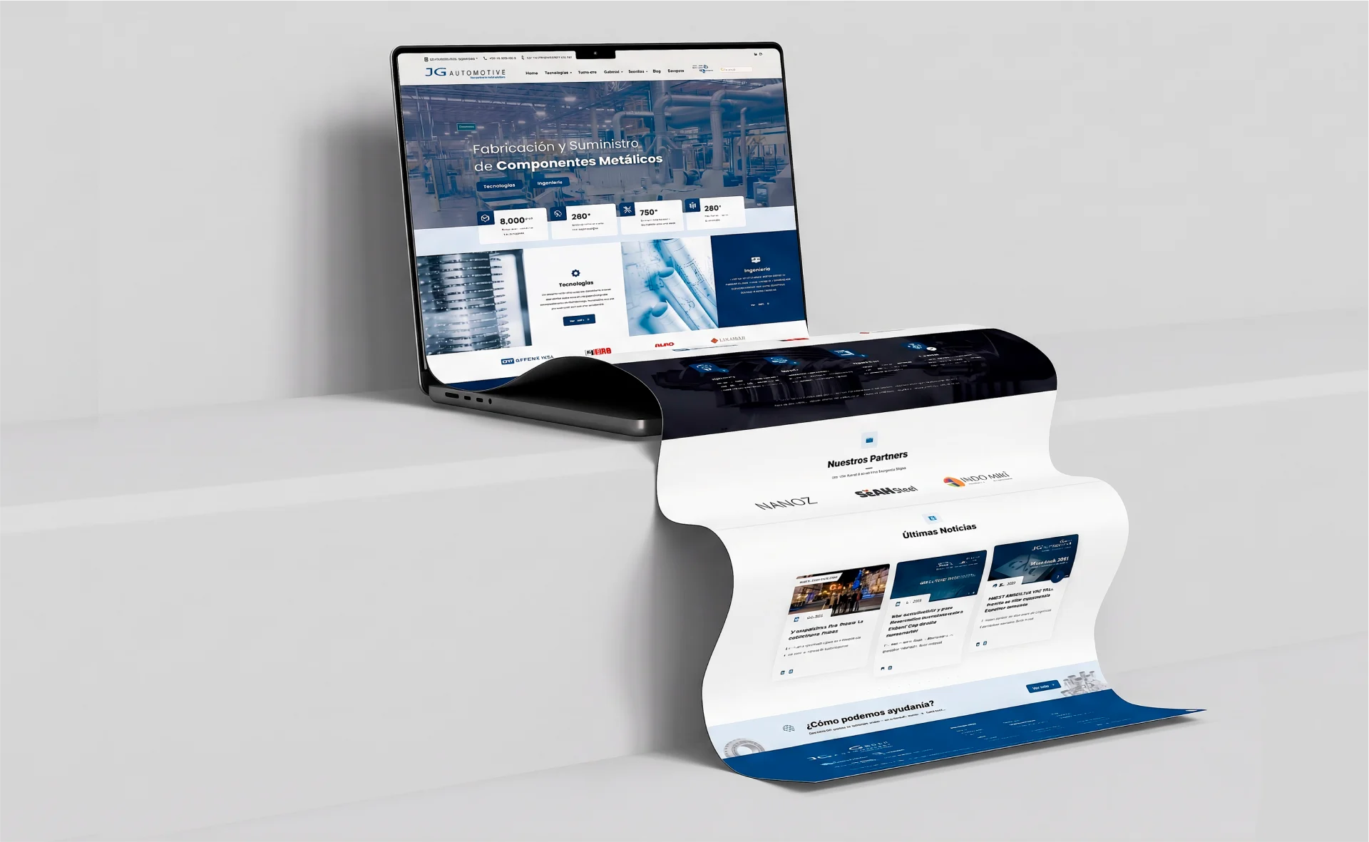 Diseño web JG Automotive