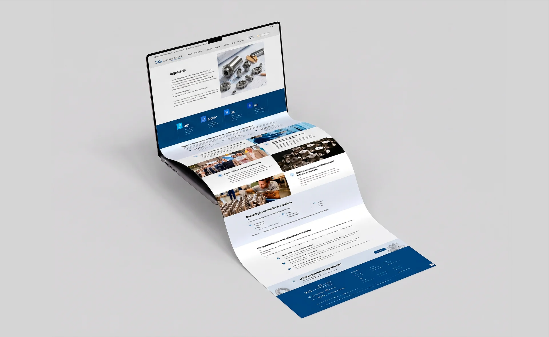 Diseño web JG Automotive
